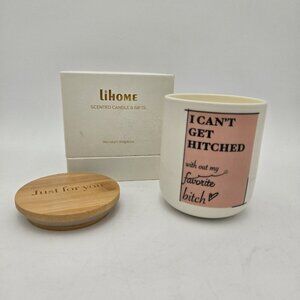 I Cant Get Hit Hitched Without My B*tch Bridesmaid Jar‎ Candle With Floral Scent